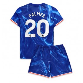 Chelsea Cole Palmer #20 Hjemme skjorte til barn 2024-25 Kortermet (+ korte bukser)